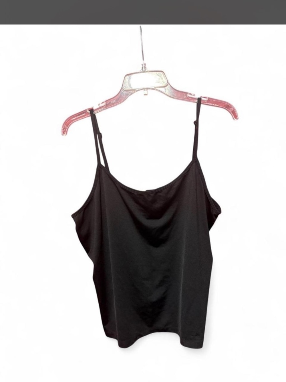 Lane Bryant Black Adjustable Strap Camisole